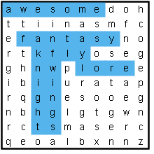 Dragons word search