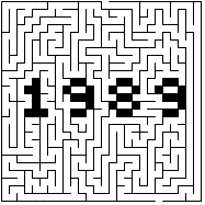 Birthday maze for 1989 %>