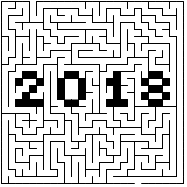 Birthday maze for 2018 %>