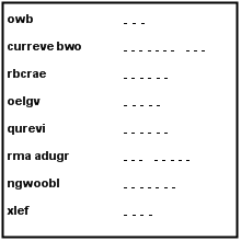 Archery Word scramble