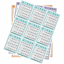 5 Line Bingo - Free Printable Puzzles