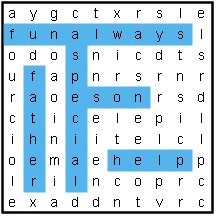 Fathers Day word search