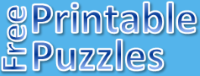 Free Printable Puzzles logo