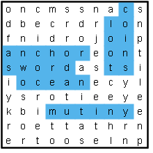 Pirates word search